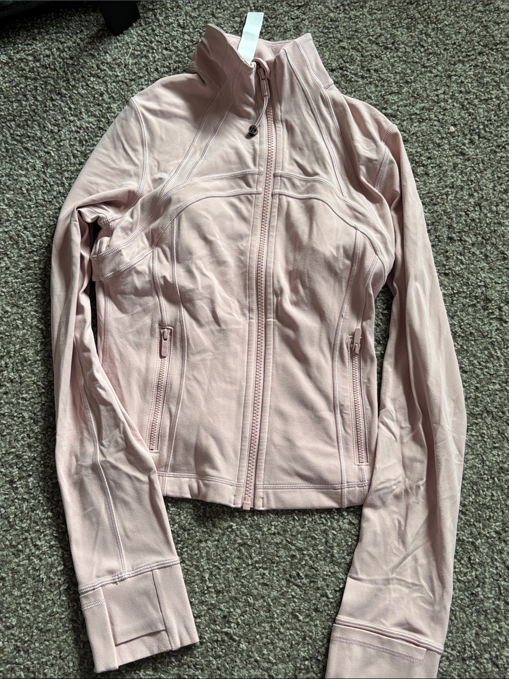 Women's Pink Full-Zip Performance Jacket